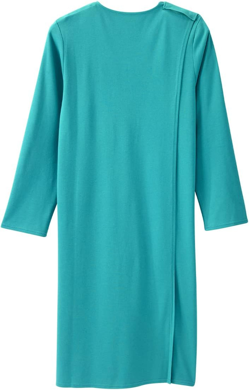 Silverts Open-Back Hospital Gowns for Women – Comfortable, Dignified, Easy Dressing for Seniors & Patients - Lace Trim