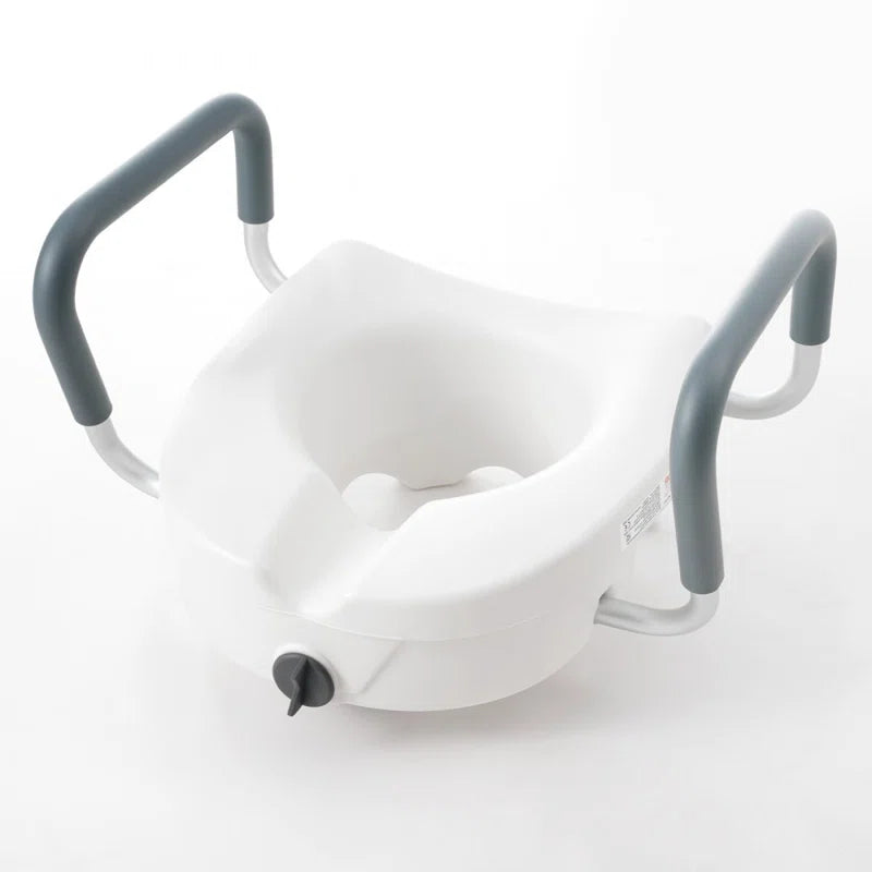 Raised Toilet Seat, 5" Height Raised, 350 Lbs Weight Capacity