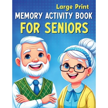 Large Print Memory Activity Book for Seniors – Relaxing Puzzles, Brain Games & Memory Exercises (Paperback)
