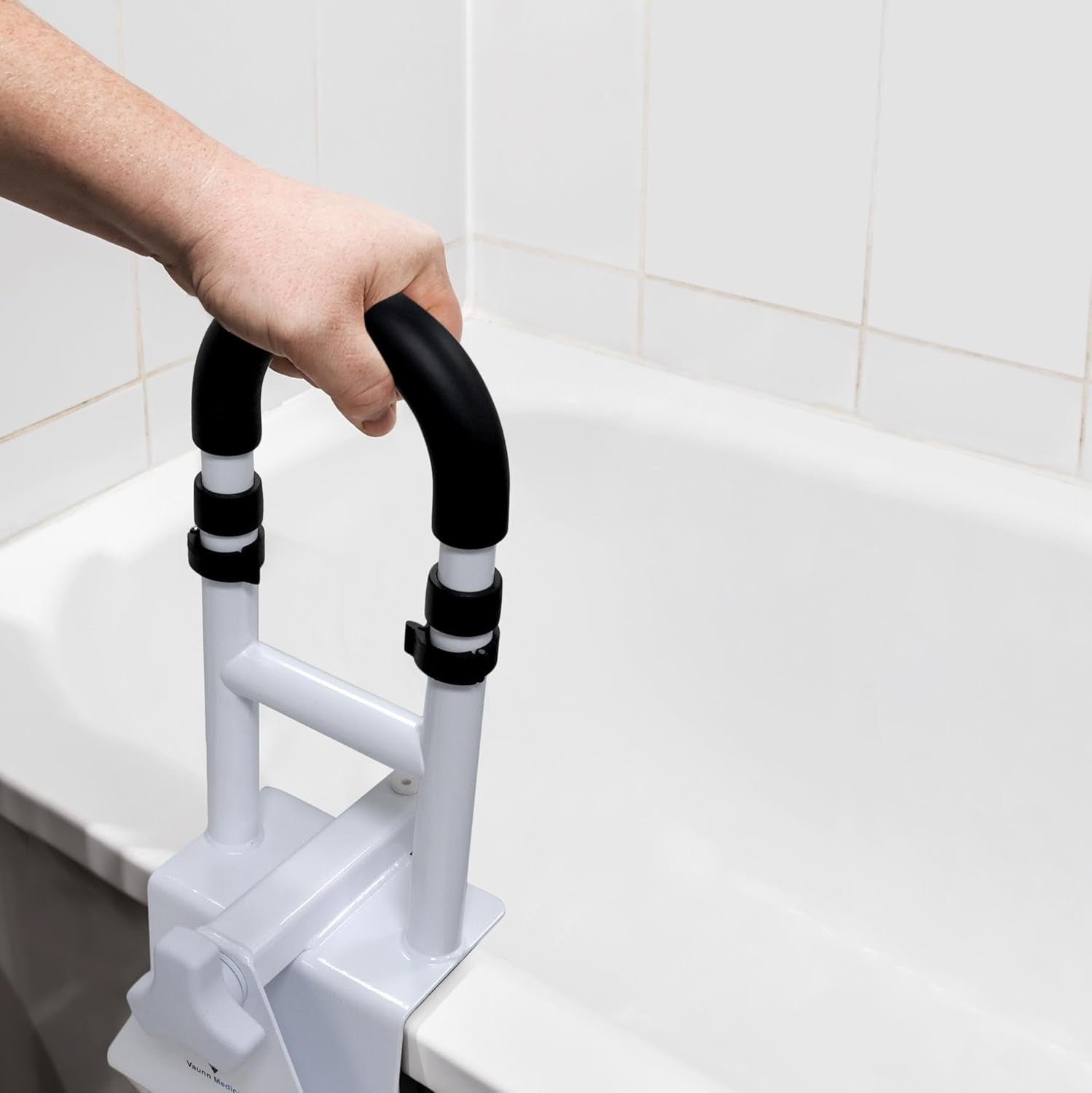 Medical Bathtub Handle Grab Bar and Safety Rails for Seniors, Height Adjustable Tub Handles