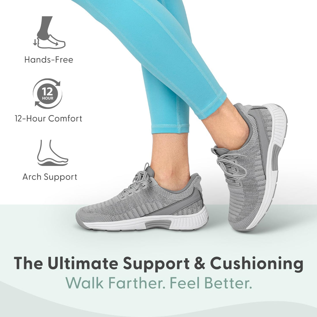 Women'S Orthopedic Knit Kita Hands-Free Sneakers