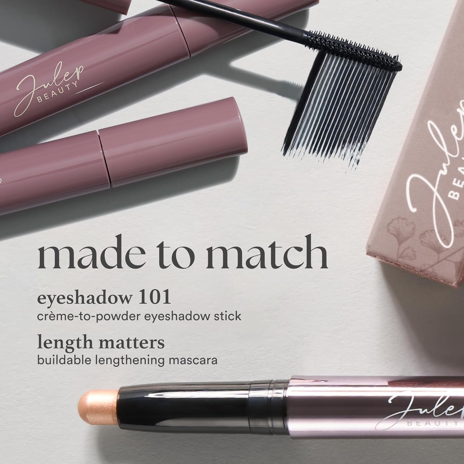 Eyeshadow 101 Cream-To-Powder Waterproof Shadow Stick – Rose Shimmer – Long-Lasting, Crease-Proof, Pearlescent Rose Shimmer Cream Eyeshadow with Built-In Smudger