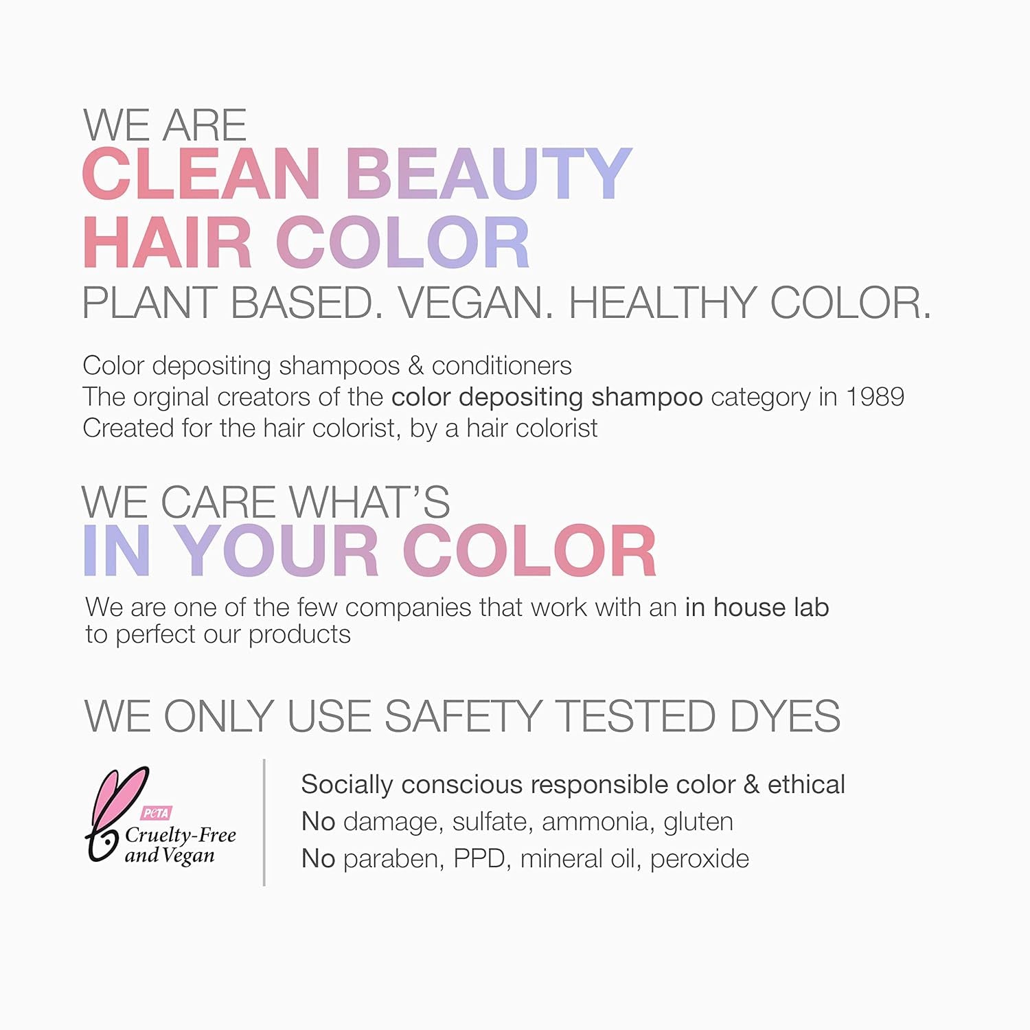 Color Depositing Conditioner - Color Refresher with Bondfix Bond Rebuilder, Viral and Gem Lites, Pairs with Colorwash