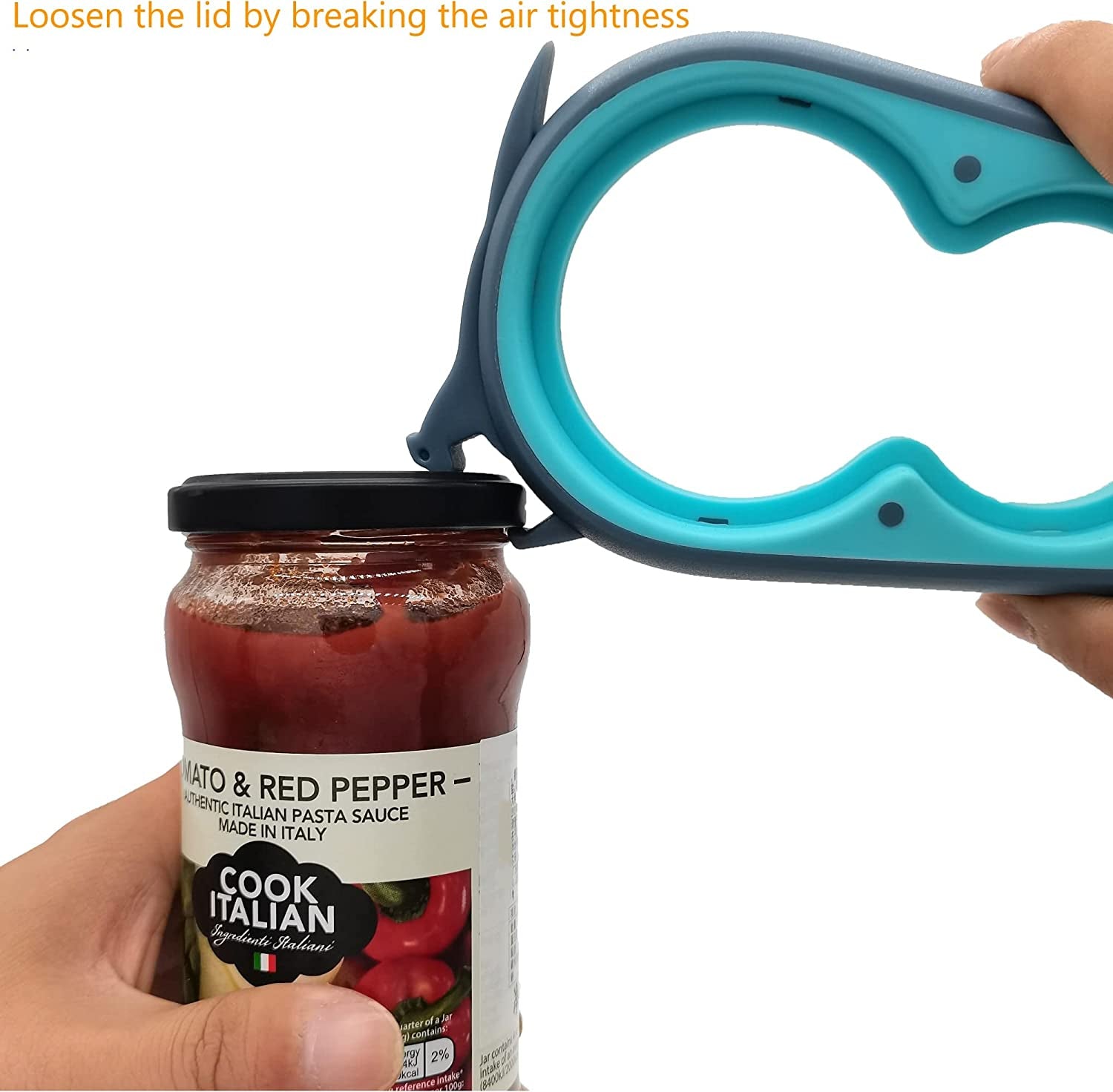 Jar Opener Bottle Opener and Can Opener for Weak Hands,Seniors with Arthritis, Elderly, Jar Lid Opener Gadgets with Rubber Jar Opener Gripper Pad and Corkscrew Opener