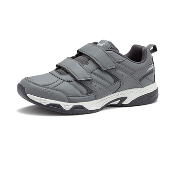 Avi-Union II Strap Non-Slip Shoes for Men – Memory Foam Walking Shoes, Black Wide & Extra Wide Fit