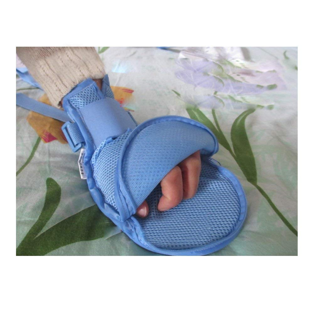 Hand Control Mitts Dementia Safety Restraint Gloves Hand Protectors Personal Safety Devices Finger Control Mitts, 1 Pair (S: 26Cm)