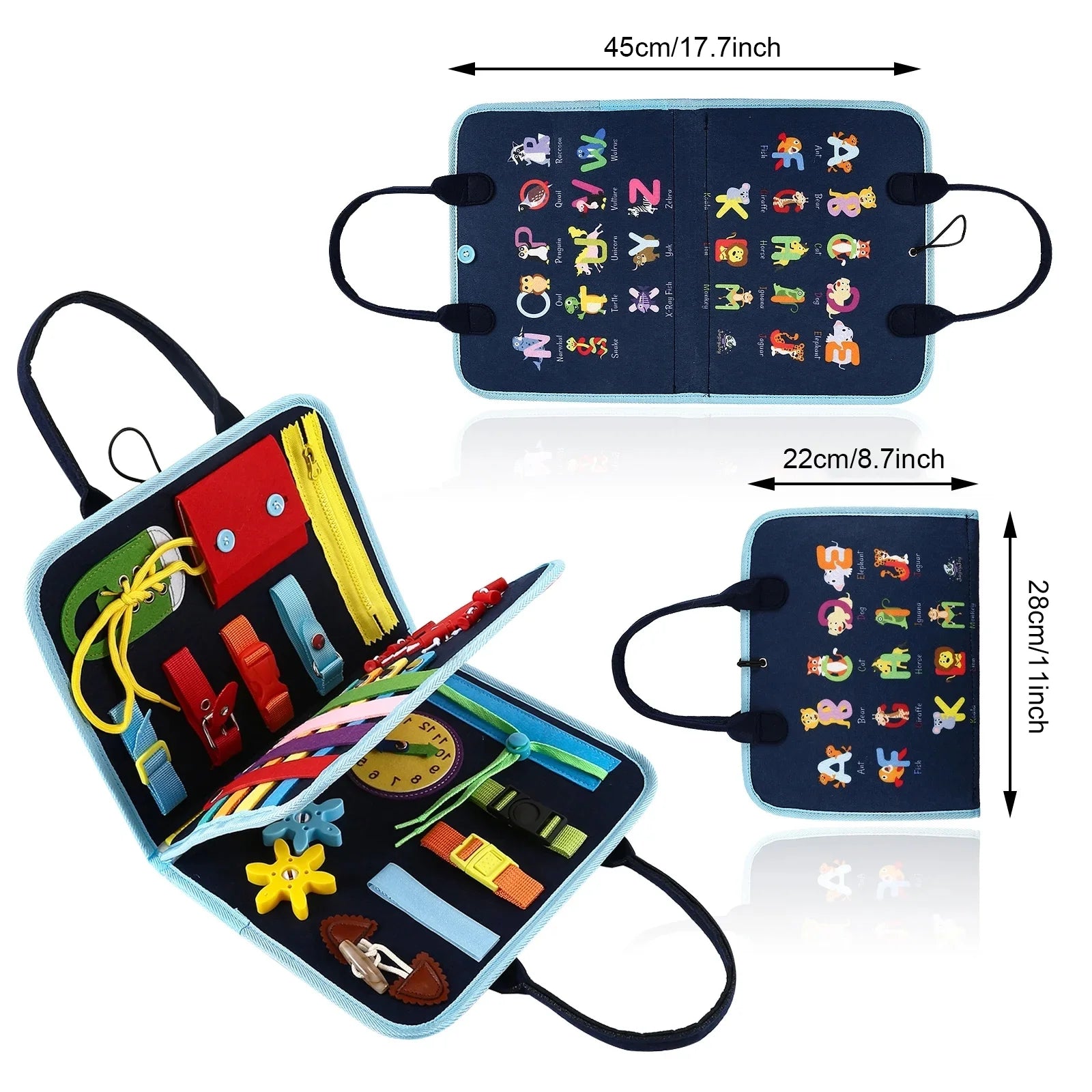 Fidget Blanket for Adults with Dementia,Dementia Activities for Seniors,Dementia Products for Elderly,Alzheimers Products,Alzheimers Activities,Toddler Busy Board,Autism Sensory Toys