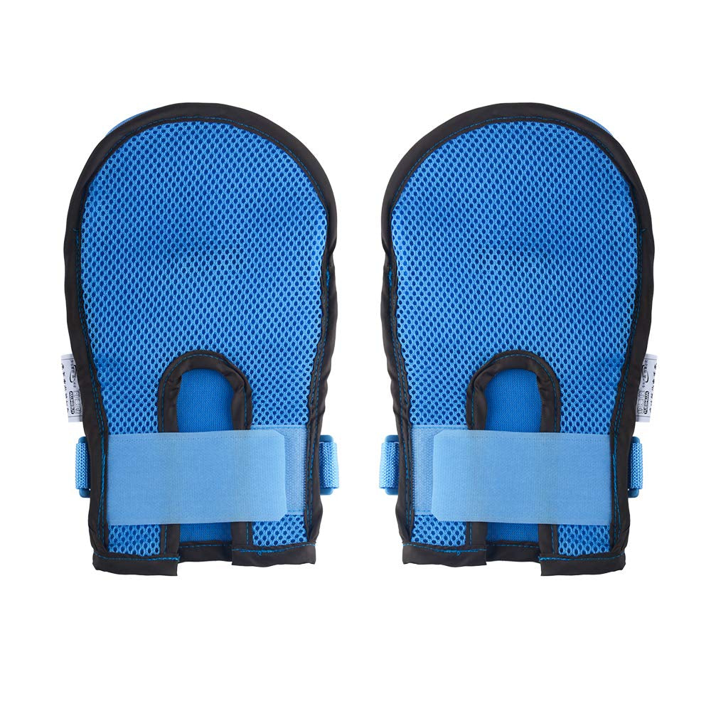 Hand Control Mitts Dementia Safety Restraint Gloves Hand Protectors Personal Safety Devices Finger Control Mitts, 1 Pair (S: 26Cm)
