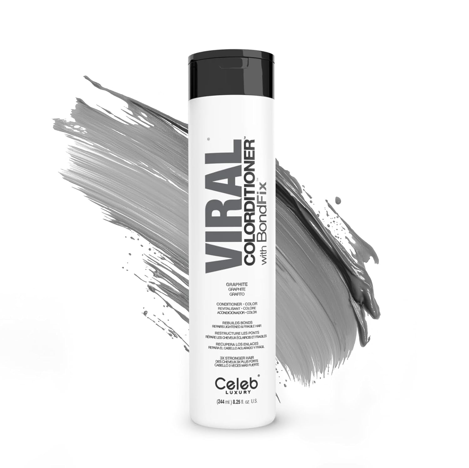 Color Depositing Conditioner - Color Refresher with Bondfix Bond Rebuilder, Viral and Gem Lites, Pairs with Colorwash