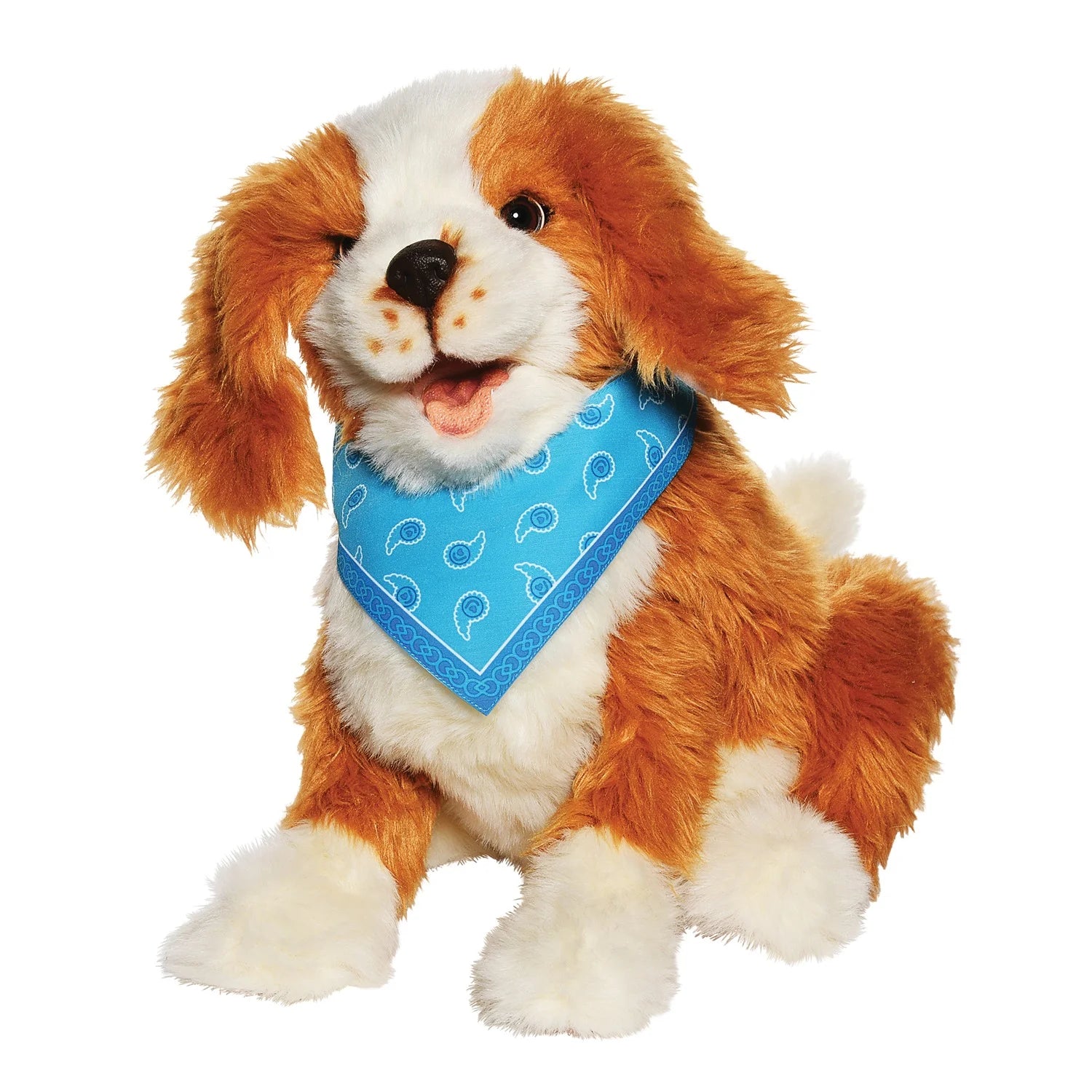 Companion Pet for Seniors - Lifelike Animatronic Dog - Realistic Soft-Touch Coat & Heartbeat - Therapy Stuffed Animal - Toy for Alzheimer'S & Dementia - Freckled Pup