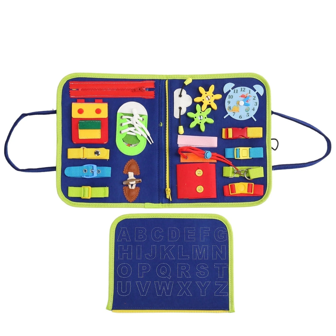 Fidget Blanket for Dementia Alzheimers， Sensory Blanket for Adults with Dementia， Aids in Therapy of Autism and Elderly with Alzheimers， Sensory Stimulation and Memory Loss Anxiety Relief