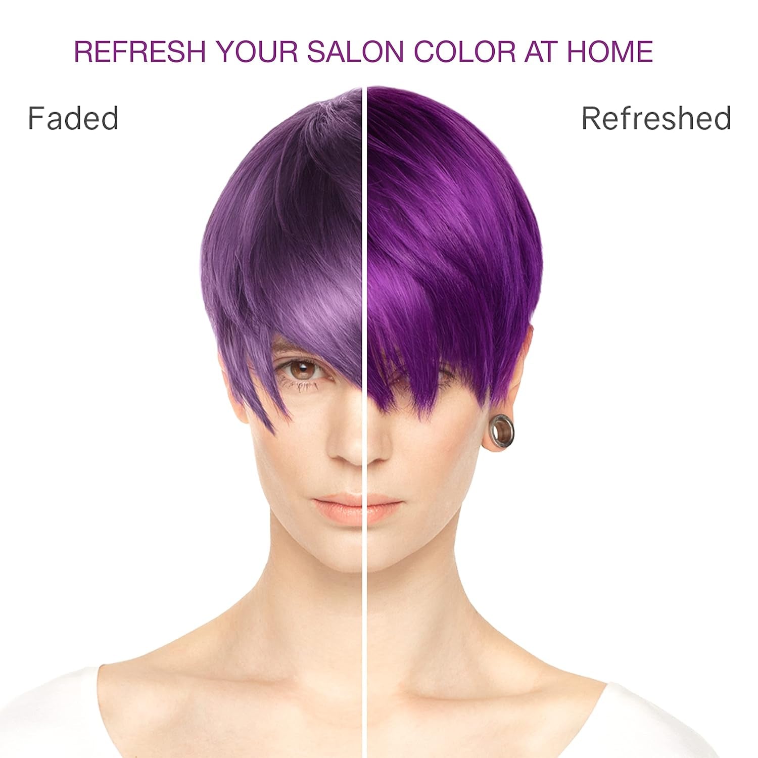 Color Depositing Conditioner - Color Refresher with Bondfix Bond Rebuilder, Viral and Gem Lites, Pairs with Colorwash
